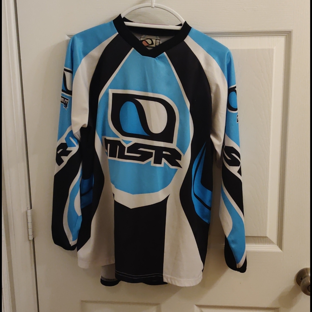 Malcolm Smith Racing medium in baby blue